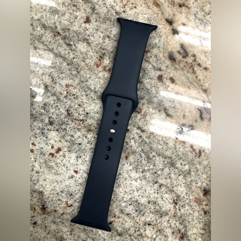 Apple Sports Band - Storm Blue - Size M